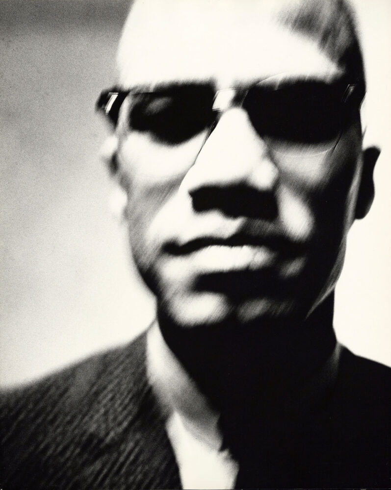 Richard Avedon, Malcolm X, Black Nationalist leader, New York, March 27, 1963; © The Richard Avedon Foundation