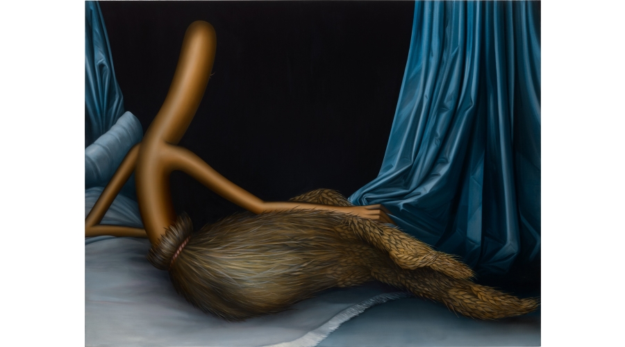 EMILY MAE SMITH Gleaner Odalisque, Painted in 2019