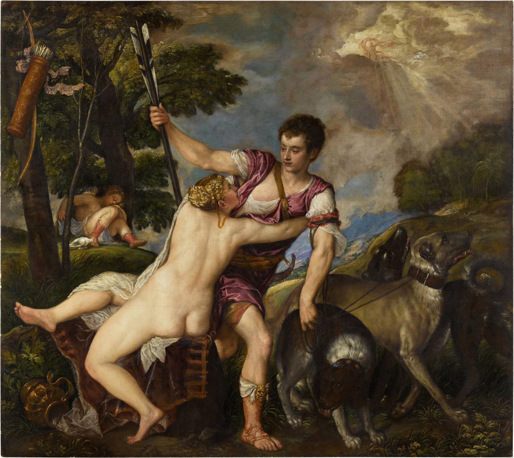 ‘Venere e Adone’ di Tiziano venduto all’asta per 11 milioni da Sotheby’s