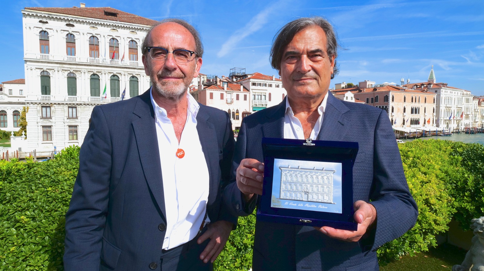 Marcello Lo Giudice premiato dal Senato come artista benemerito della cultura italiana