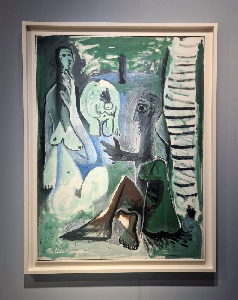 Pablo Picasso, Le déjeuner sur l'herbe, d'apres Manet, 1961 (Nahmad) - 14 milioni di euro