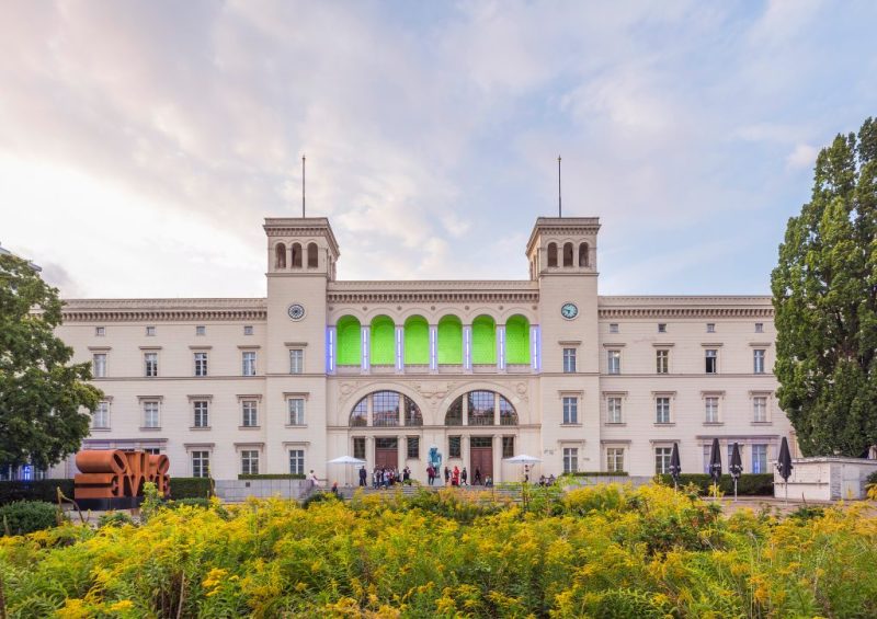 The Hamburger Bahnhof in Berlin houses the Museum der Moderne. Photo by David von Becker.