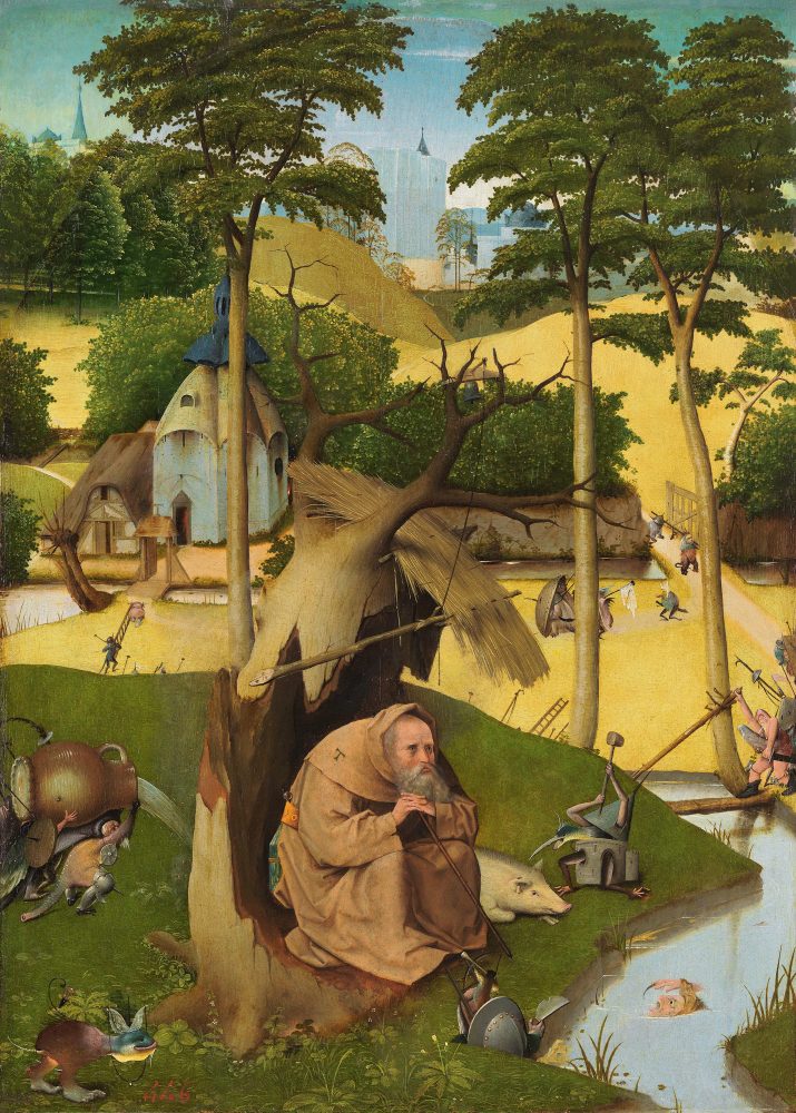 Jheronimus Bosch Le tentazioni di sant’Antonio 1500-1525 circa Olio su tavola Madrid, Museo Nacional del Prado © Foto MNP/Foto Scala, Firenze