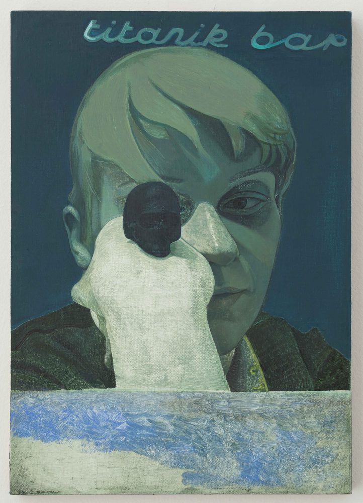 Victor Man Untitled , 2012 Oil on linen mounted on wood 10 3/5 x 7 2/5 inches (27 x 19 cm) © Victor Man Courtesy of the artist and Gladstone Gallery