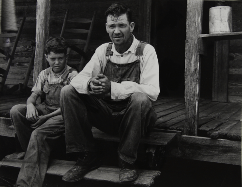 THE BITTER YEARS PHOTOGRAPHY DOROTHEA LANGE AND WALKER EVANS - Exhibitions - Margulies Collection Arthur Rothstein Farmer Who will be Resettled, Wolf Creek Farms, Georgia, 1935 Gelatin silver print 10 ½ x 13 ¾ inches
