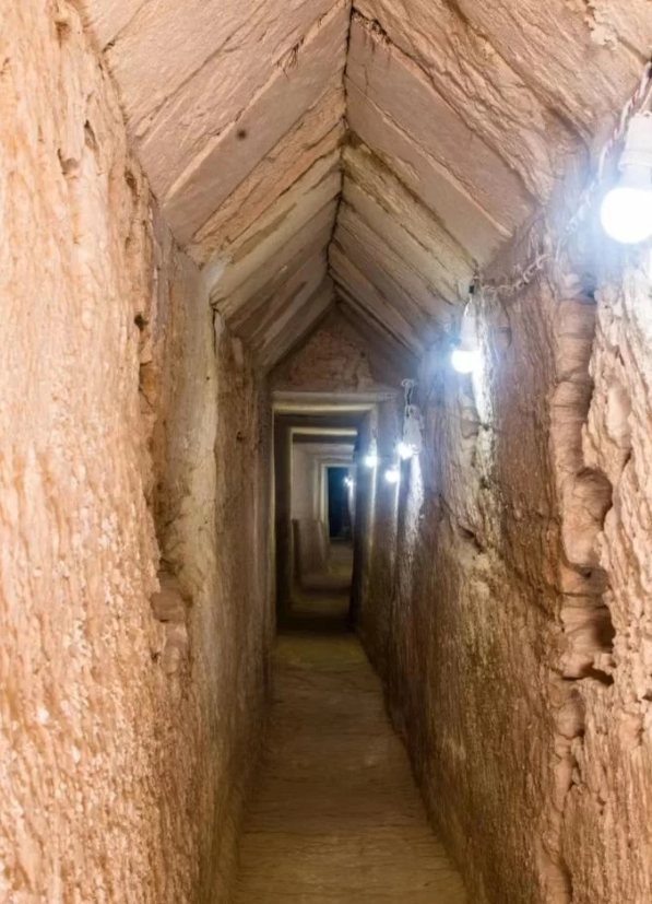 The Greco-Roman tunnel archaeologists discovered beneath Tapuziris Magna Temple near Alexandria could be a sign that the lost tomb of Cleopatra and Mark Antony lies nearby. Photo courtesy of the Egyptian Ministry of Tourism.