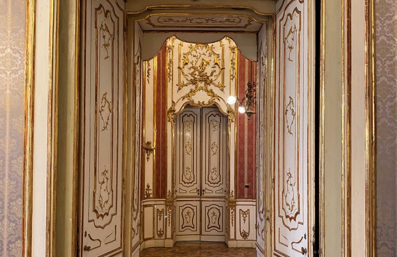 Un interno di Palazzo Litta
