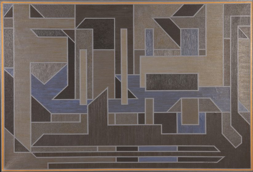 VICTOR VASARELY (Pécs, 1906 - Parigi, 1997) Gris - 2, 1948-62