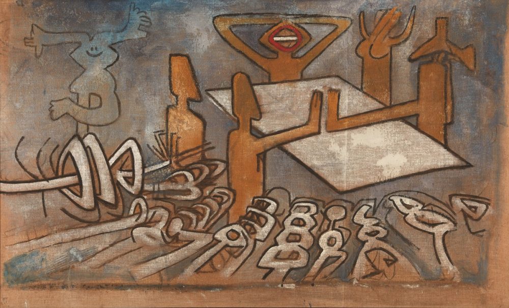 ROBERTO SEBASTIAN MATTA (Santiago del Cile, 1911 - Civitavecchia, 2002) Senza titolo, 1970-1974