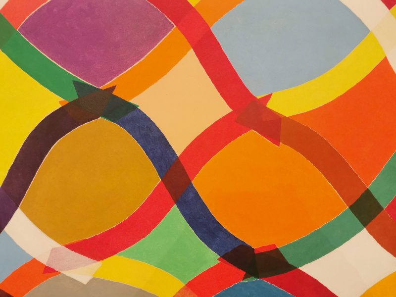 Piero Dorazio, Litania (dettaglio), Verona, Galleria d’Arte Moderna Achille Forti