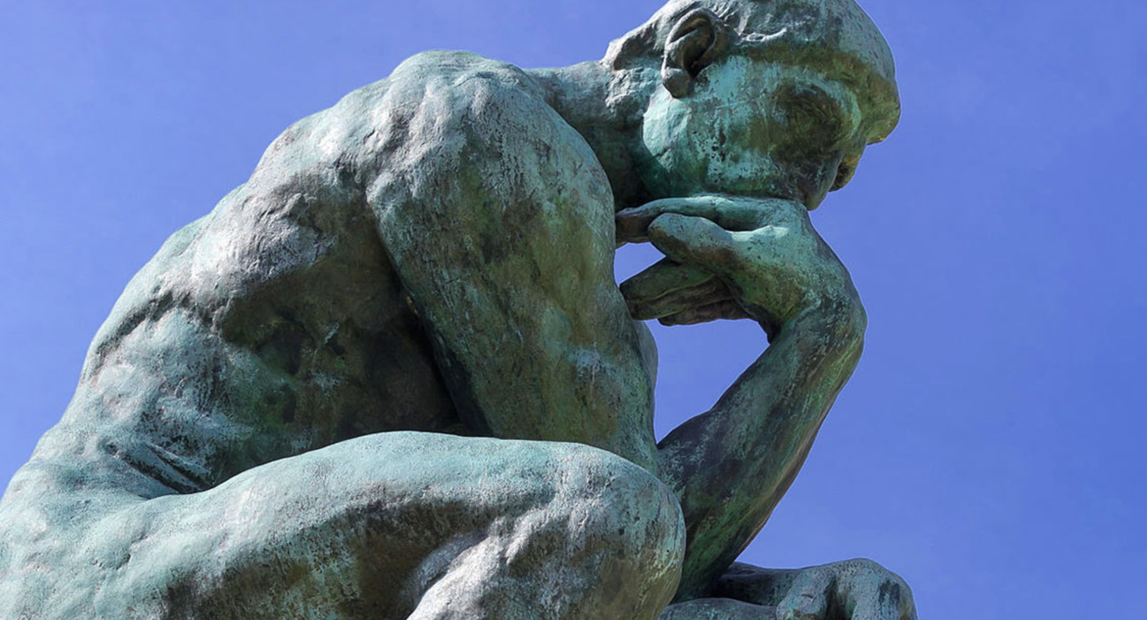 Su cosa riflette il Pensatore di Rodin?