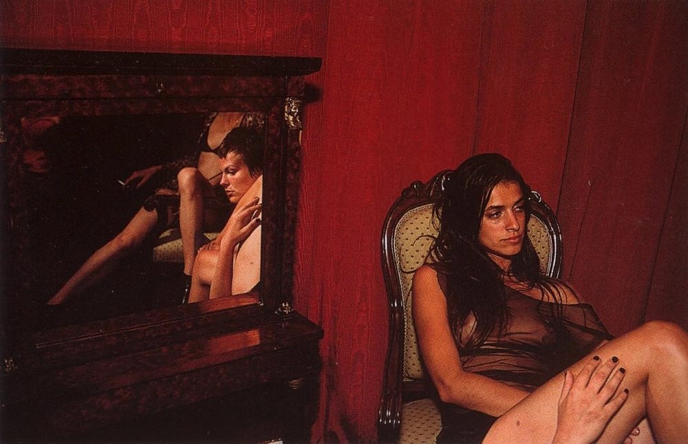 “Joana avec Valérie et Reine dans le Miroir”, 1999Photography Nan Goldin, via animophotography.blogspot.co.uk