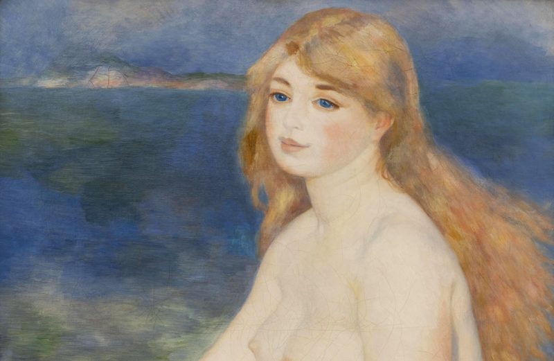 Pierre-Auguste Renoir, La Baigneuse blonde, 1882. Pinacoteca Agnelli, Torino