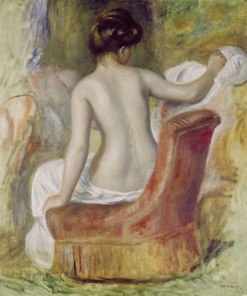 Pierre-Auguste Renoir, Nu au fauteuil, 1900. Kunsthaus, Zurigo