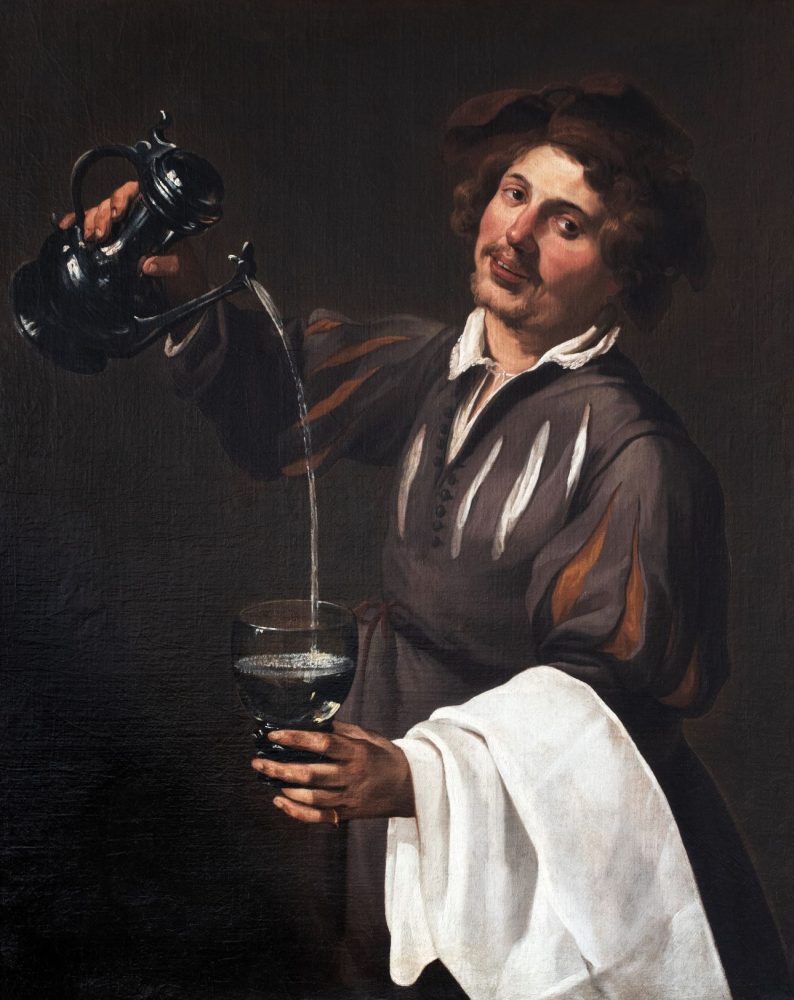 heodoor Rombouts (Antwerp, 1597 – Antwerp, 1637) The Cup-Bearer (Allegory of Temperance), c. 1627–32 Oil on canvas MUba Eugène-Leroy, Tourcoing