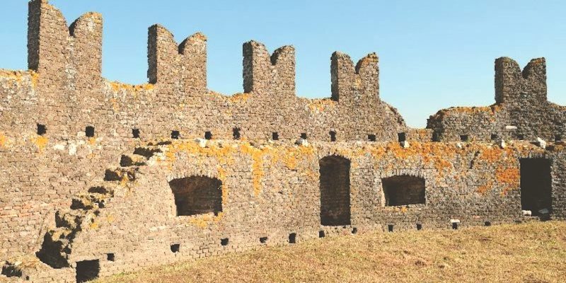 Il Mausoleo di Cecilia Metella esempio di costruzioni romane (foto Parco Archeologico dell'Appia Antica)