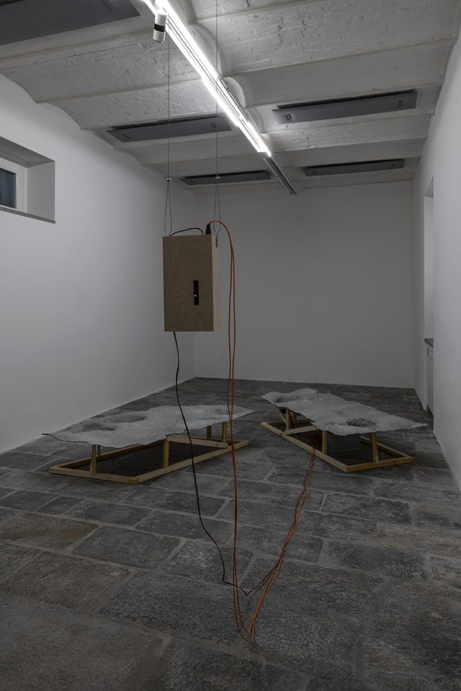 Project Room #16. Vibeke Mascini, Rendezvous, 2022. Installation view at Fondazione Arnaldo Pomodoro. Ph. Carlos Tettamanzi