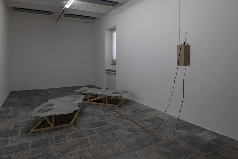 Project Room #16. Vibeke Mascini, Rendezvous, 2022. Installation view at Fondazione Arnaldo Pomodoro. Ph. Carlos Tettamanzi