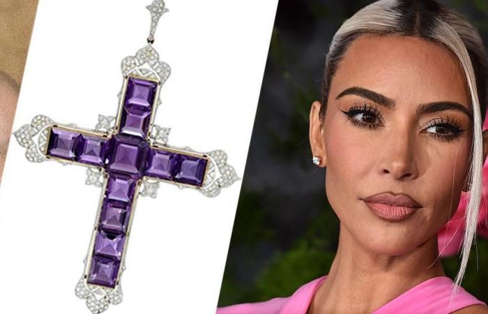 200 mila dollari: Kim Kardashian ha acquistato la Croce Attallah, il gioiello preferito di Lady D