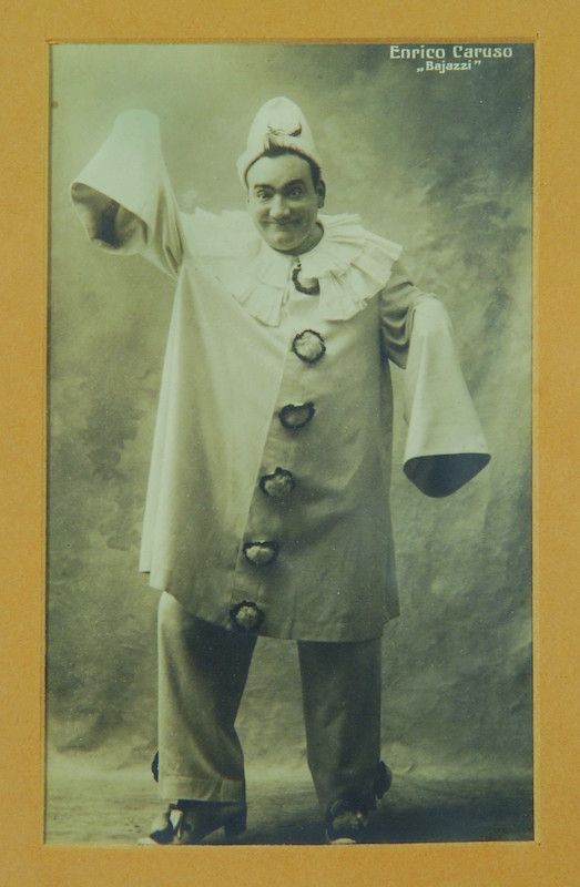 Enrico Caruso in "Bajazzi" ("I Pagliacci")