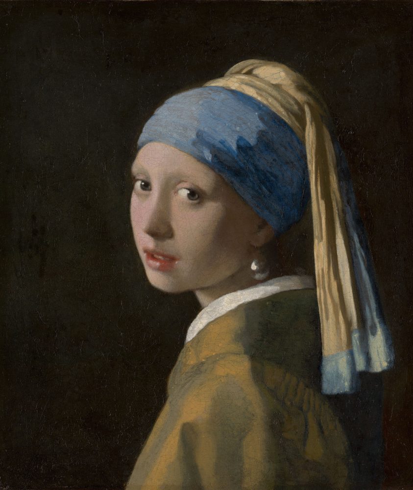 Johannes Vermeer, Ragazza col turbante. Mauritshuis, The Hague