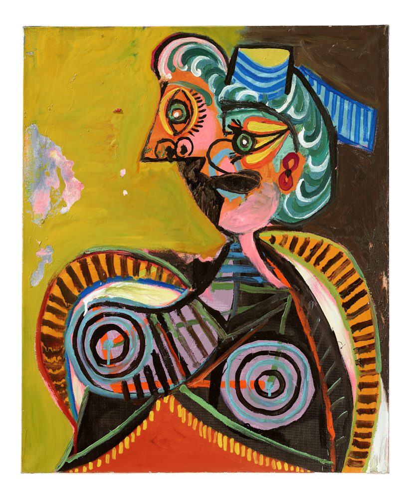 PABLO PICASSO (1881-1973) L'Arlésienne oil on canvas Painted in Mougins,11 September 1937