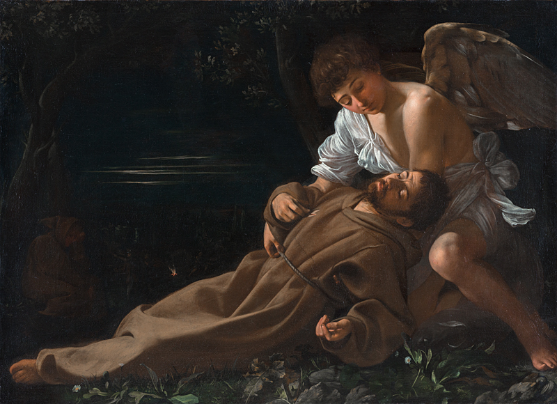 Michelangelo Merisi da Caravaggio, Saint Francis of Assisi in Ecstasy, about 1595-96