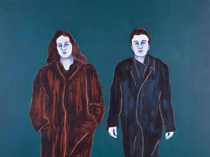 Senza titolo, 2003. Olio e cera su tela. 250X200cm (Djamel Tatah)