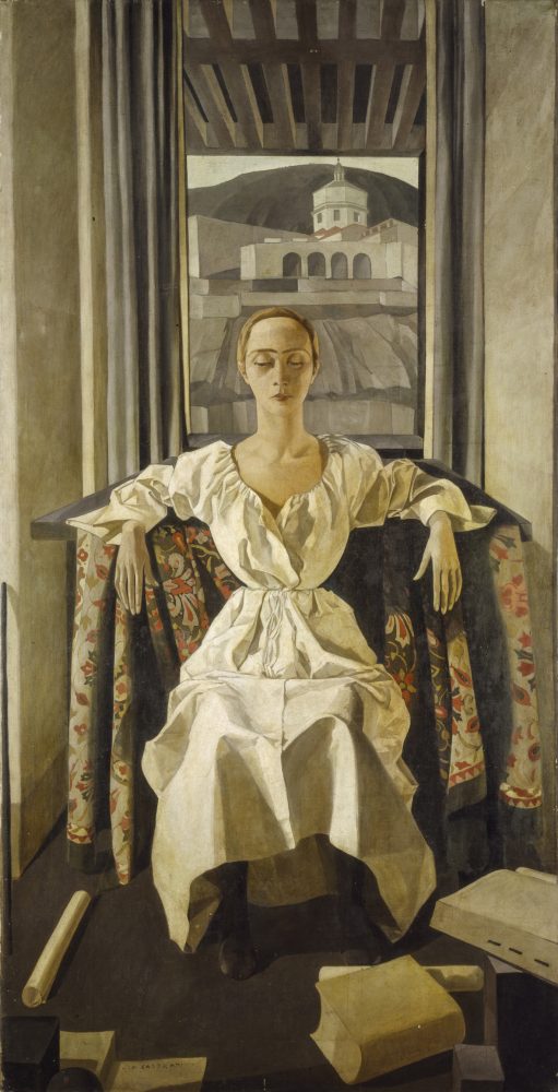 Felice Casorati, Silvana Cenni, 1922, tempera su tela, Torino, Collezione privata © Felice Casorati, by SIAE 2023