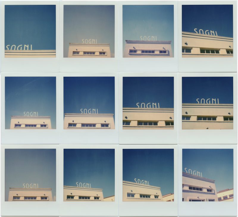 Andrea Tonellotto, Sogni #1, 2018, Composizione di 12 Polaroid, cm 31,5 x 36, Pezzo unico, ©Andrea Tonellotto _ Courtesy Glenda Cinquegrana Art Consulting