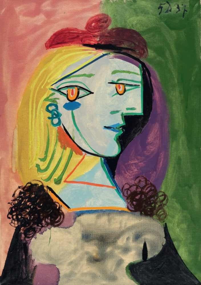 Pablo Picasso, Maria Teresa in berretto rosso con pompon
