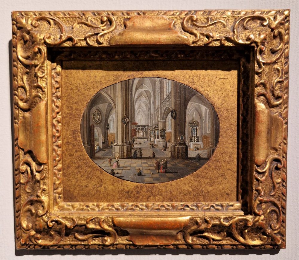 Pieter Neefs e Canaletto, Interno Chiesa, Dickinson - TEFAF 2023