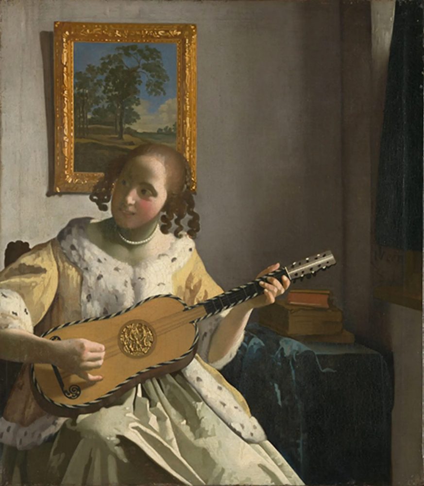Johannes Vermeer, The Guitar Player (ca. 1672). Collection of Kenwood House, London.