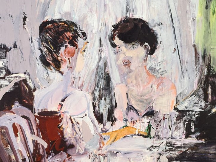 Citazioni e suggestioni nella pittura tumultuosa di Cecily Brown, in mostra al Met di New York