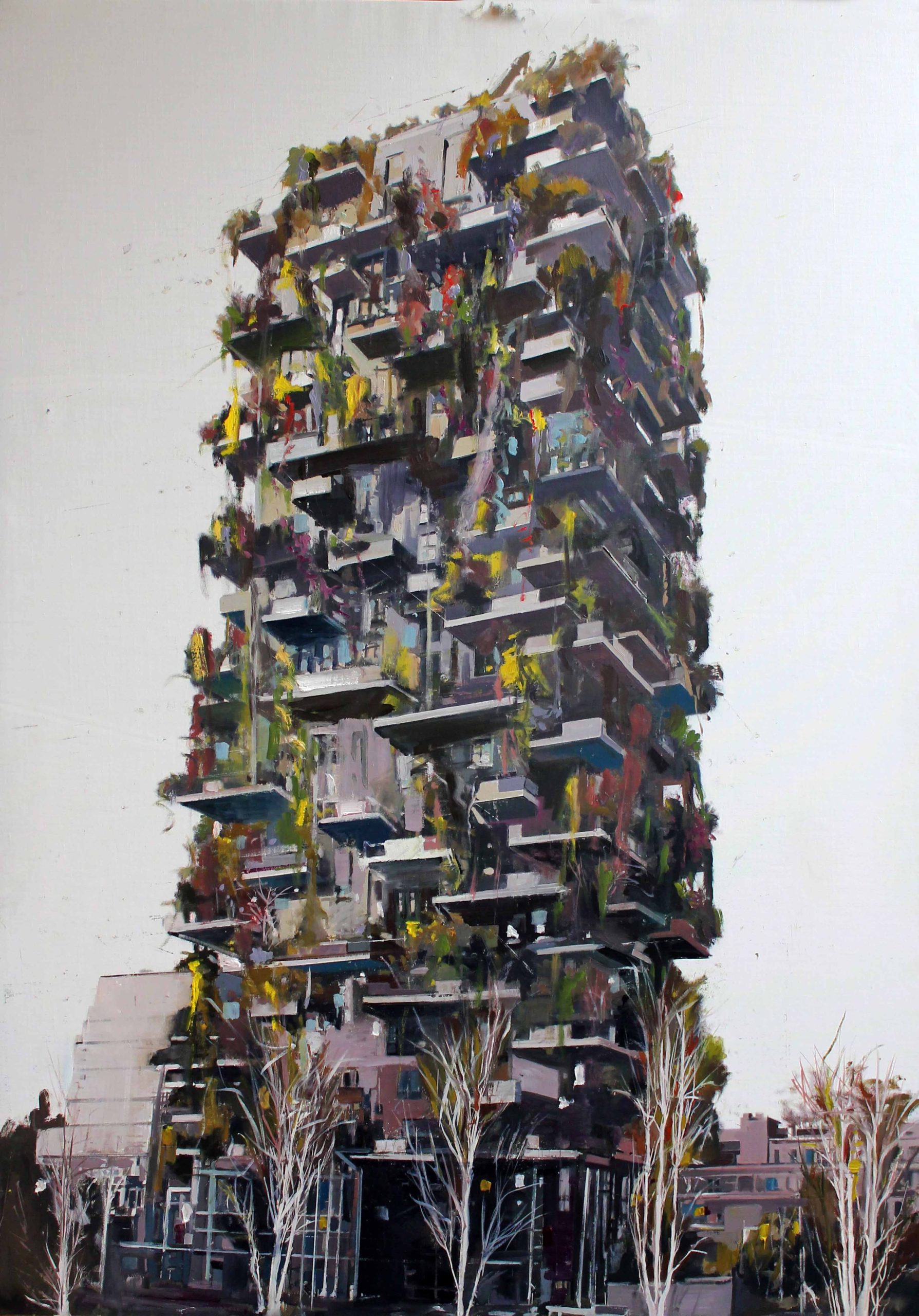Milano verticale: una mostra della città che cresce nelle opere di Alessandro Russo