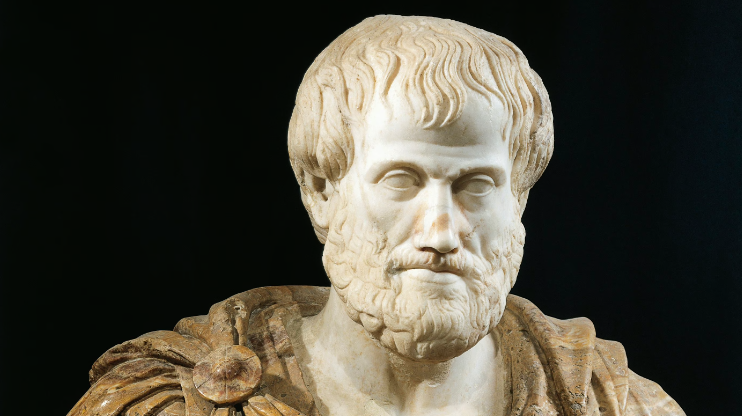 Copia romana del busto di Aristotele di Lisippo