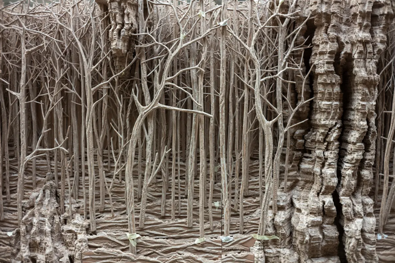 Eva Jospin, Forest (2022). Photo Laure Vasconi
