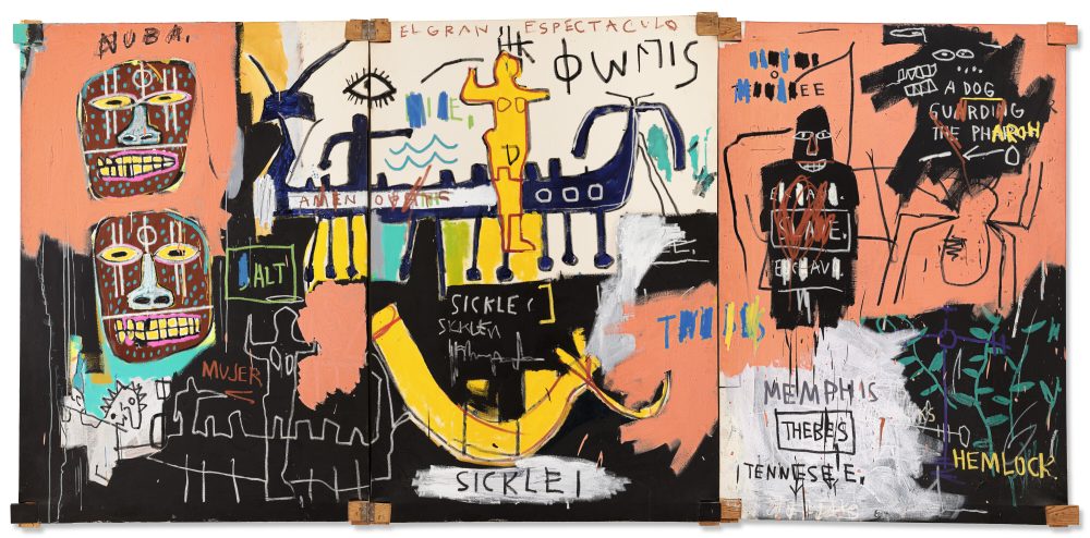 JM Basquiat, El Gran Espectaculo (The Nile)