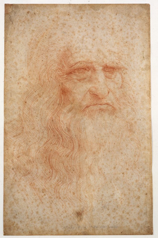 Leonardo da Vinci, Autoritratto, 1515-17 circa
