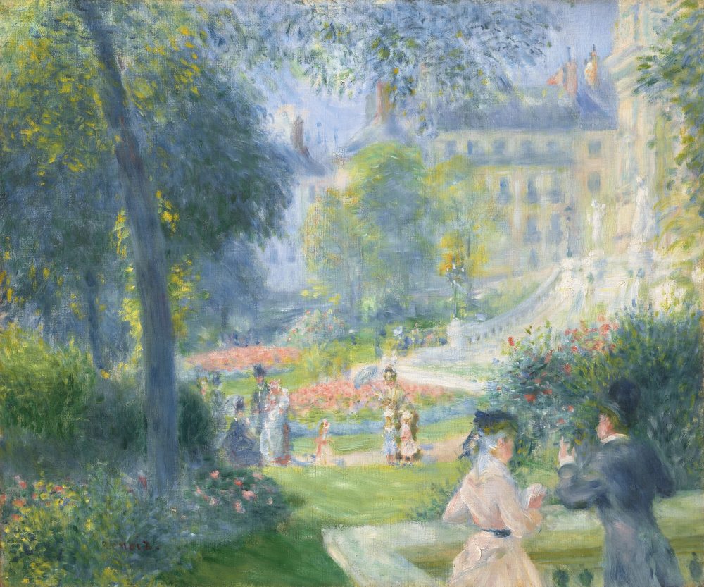 PIERRE - AUGUSTE RENOIR (1841 - 1919 ) Square de la Trinité