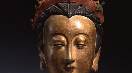 Testa femminile, fine dinastia Ming. Collezione Banca d'Italia