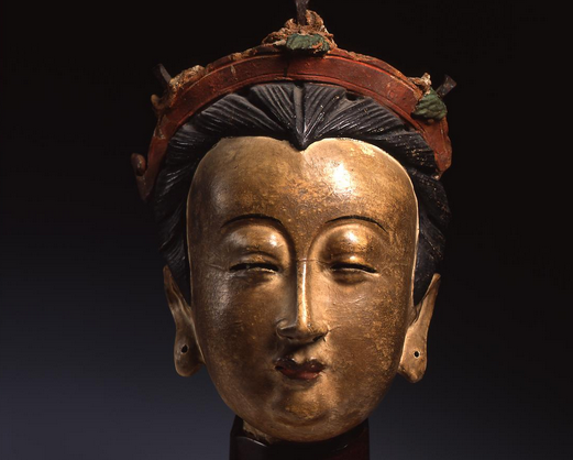 Testa femminile, fine dinastia Ming. Collezione Banca d'Italia