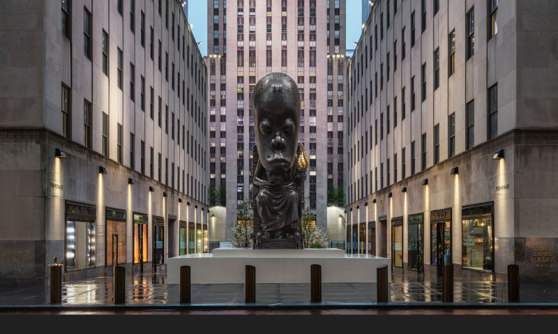 Sanford Biggers, Oracle, 2021. Photo Daniel Greer