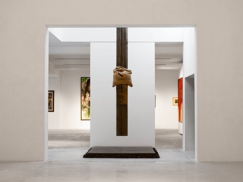 Jannis Kounellis, Senza titolo, 1996 - Fotografia: Marco Furio Magliani