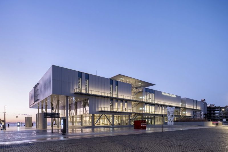 An exterior view of the new Istanbul Modern museum, designed by Renzo Piano. Photo: Cemal Emden. Courtesy of Istanbul Modern.