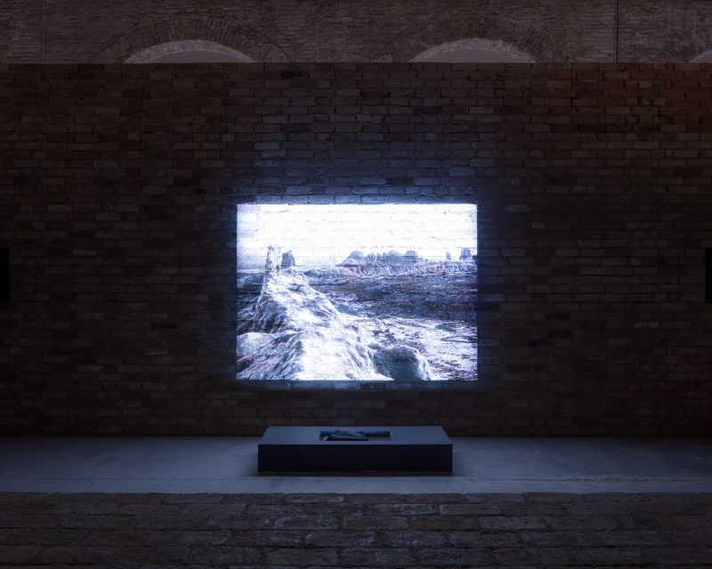 View of the Uzbekistan National Pavilion at the Biennale Architettura 2023. Image courtesy of ACDF, photo by © Gerda Studio