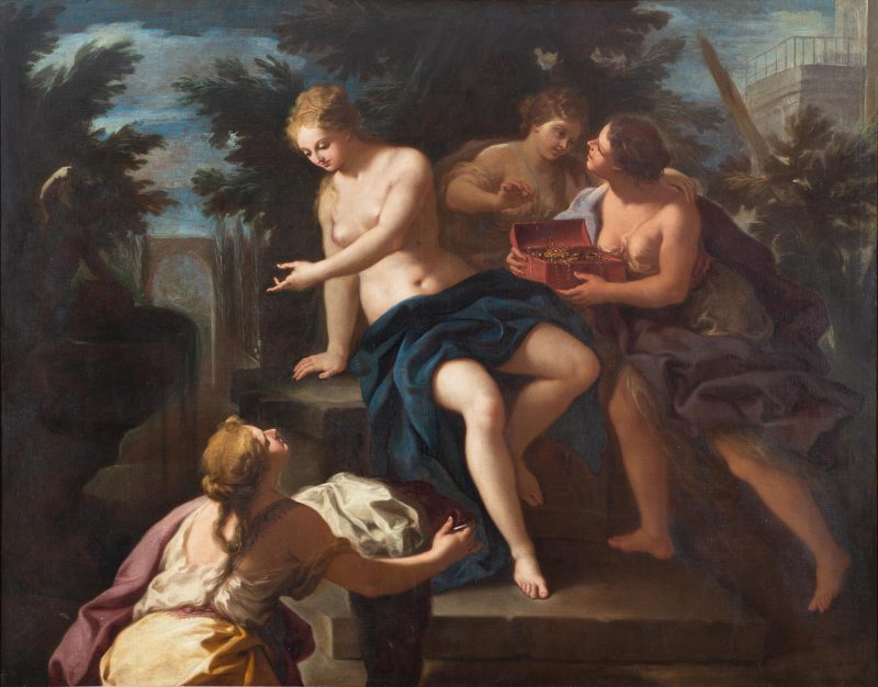 Paolo De Matteis, Betsabea al bagno