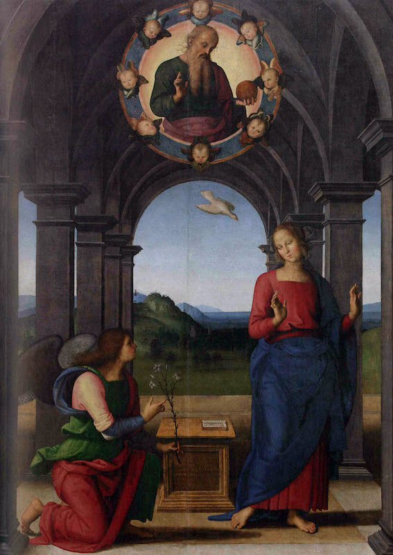 Annunciazione del Perugino, Fano
