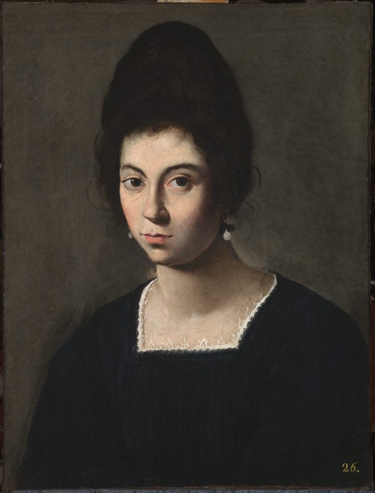 Artista attivo a Roma all'inizio del XVII secolo, Ritratto di giovane donna