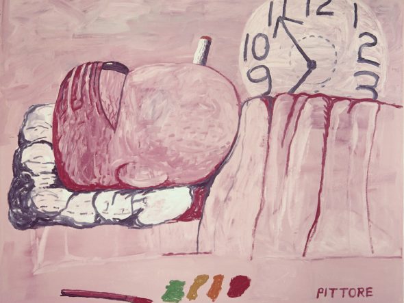 Philip Guston, Pittore (1973). © The Estate of Philip Guston. The Metropolitan Museum of Art, Promised Gift of Musa Guston Mayer